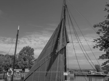 Almanya 'da Baltık Denizi' nde Ahrenshoop