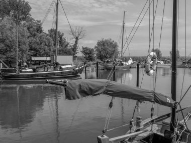 Almanya 'da Baltık Denizi' nde Ahrenshoop