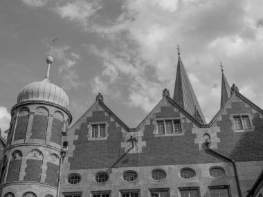 Weser nehrindeki Bremen şehri