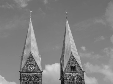 Weser nehrindeki Bremen şehri