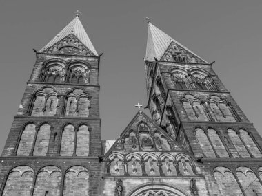 Weser nehrindeki Bremen şehri