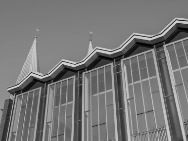 Weser nehrindeki Bremen şehri