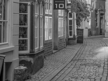 Weser nehrindeki Bremen şehri