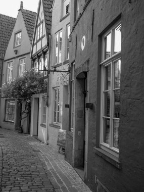 Weser nehrindeki Bremen şehri