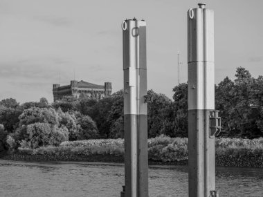 Weser nehrindeki Bremen şehri