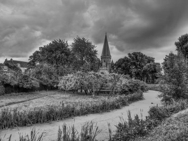 Hollanda 'nın Zutphen şehrinde, Ijssel nehrinde.