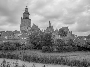 Hollanda 'nın Zutphen şehrinde, Ijssel nehrinde.