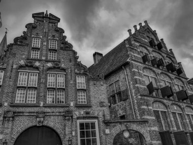 Hollanda 'nın Zutphen şehrinde, Ijssel nehrinde.