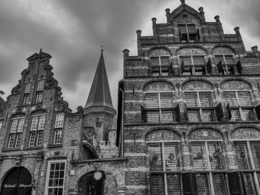 Hollanda 'nın Zutphen şehrinde, Ijssel nehrinde.