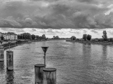 Hollanda 'nın Zutphen şehrinde, Ijssel nehrinde.