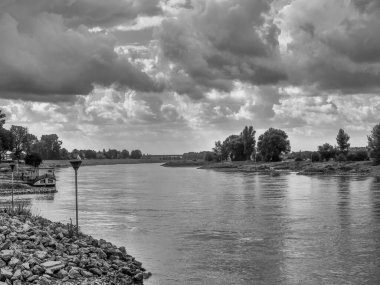 Hollanda 'nın Zutphen şehrinde, Ijssel nehrinde.