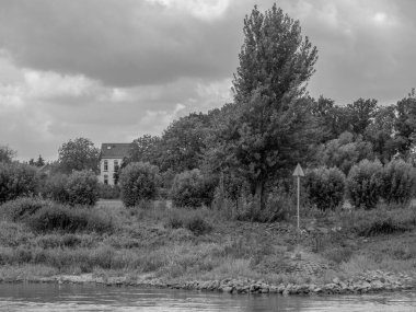 Hollanda 'nın Zutphen şehrinde, Ijssel nehrinde.