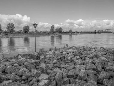Hollanda 'nın Zutphen şehrinde, Ijssel nehrinde.