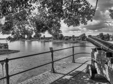 Hollanda 'nın Zutphen şehrinde, Ijssel nehrinde.