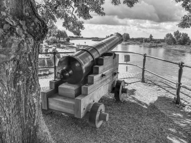 Hollanda 'nın Zutphen şehrinde, Ijssel nehrinde.
