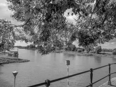 Hollanda 'nın Zutphen şehrinde, Ijssel nehrinde.