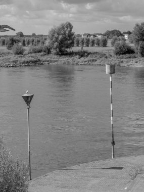 Hollanda 'nın Zutphen şehrinde, Ijssel nehrinde.