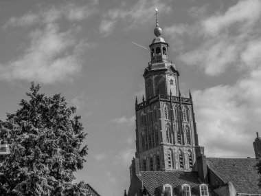 Hollanda 'nın Zutphen şehrinde, Ijssel nehrinde.