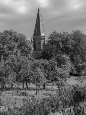 Hollanda 'nın Zutphen şehrinde, Ijssel nehrinde.