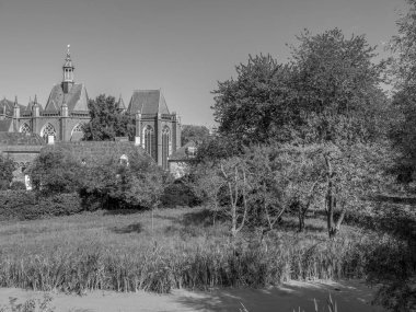 Hollanda 'nın Zutphen şehrinde, Ijssel nehrinde.
