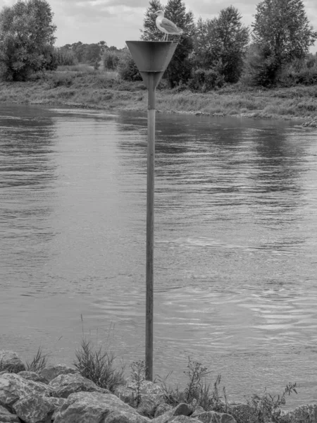 Hollanda 'nın Zutphen şehrinde, Ijssel nehrinde.