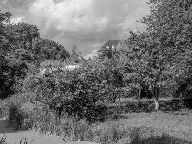 Hollanda 'nın Zutphen şehrinde, Ijssel nehrinde.