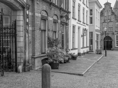 Hollanda 'nın Zutphen şehrinde, Ijssel nehrinde.