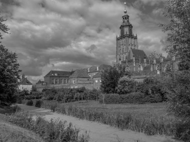Hollanda 'nın Zutphen şehrinde, Ijssel nehrinde.