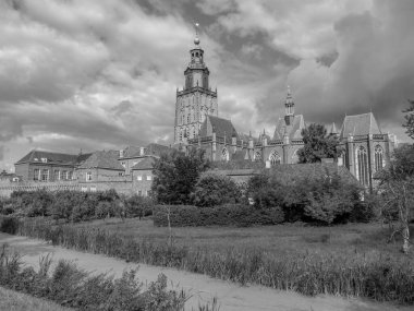 Hollanda 'nın Zutphen şehrinde, Ijssel nehrinde.
