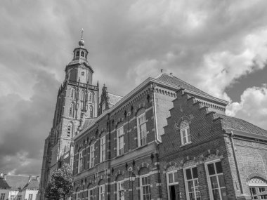 Hollanda 'nın Zutphen şehrinde, Ijssel nehrinde.