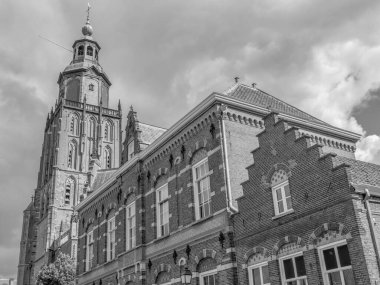 Hollanda 'nın Zutphen şehrinde, Ijssel nehrinde.