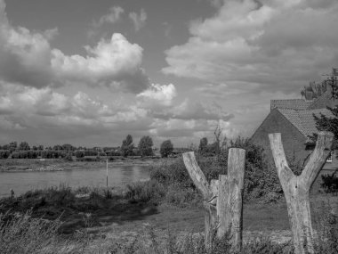 Hollanda 'nın Zutphen şehrinde, Ijssel nehrinde.
