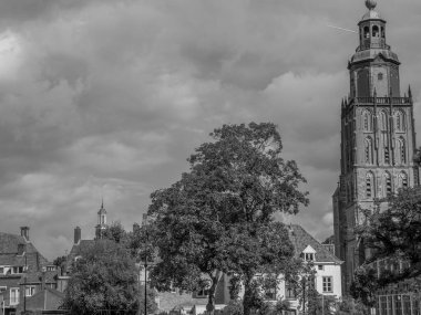 Hollanda 'nın Zutphen şehrinde, Ijssel nehrinde.