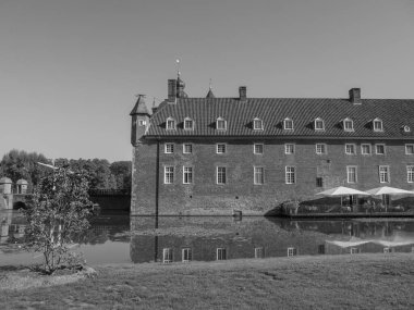 Almanya 'daki eski Anholt Kalesi