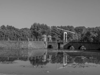 Almanya 'daki eski Anholt Kalesi