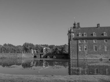 Almanya 'daki eski Anholt Kalesi