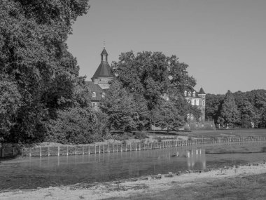 Almanya 'daki eski Anholt Kalesi