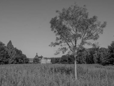 Almanya 'daki eski Anholt Kalesi