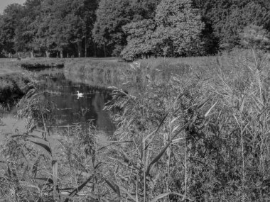 Almanya 'daki eski Anholt Kalesi