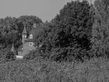 Almanya 'daki eski Anholt Kalesi