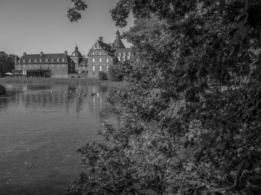 Almanya 'daki eski Anholt Kalesi