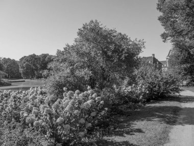 Almanya 'daki eski Anholt Kalesi