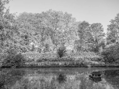 Almanya 'daki eski Anholt Kalesi