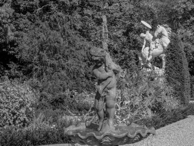 Almanya 'daki eski Anholt Kalesi