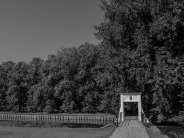 Almanya 'daki eski Anholt Kalesi