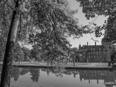 Almanya 'daki eski Anholt Kalesi