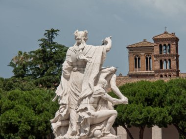 İtalya 'daki Roma şehri.