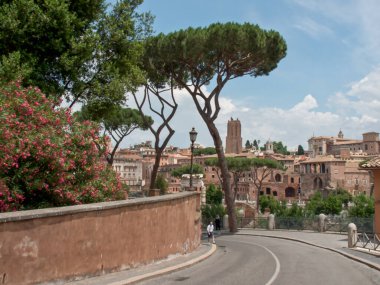 İtalya 'daki Roma şehri.