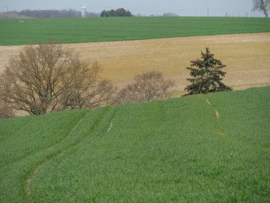 Westphalia 'daki küçük Darup köyü.