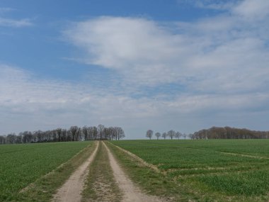 Westphalia 'daki küçük Darup köyü.